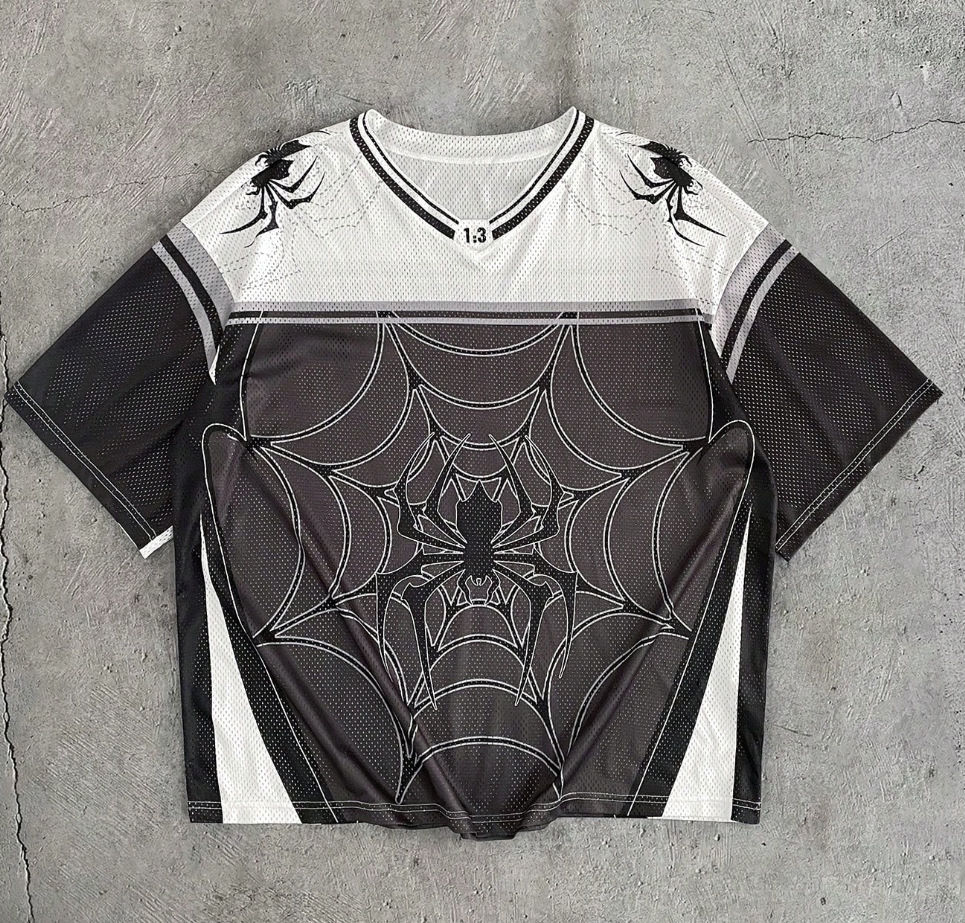Thumbnail: Mens Printed Mesh T-Shirt