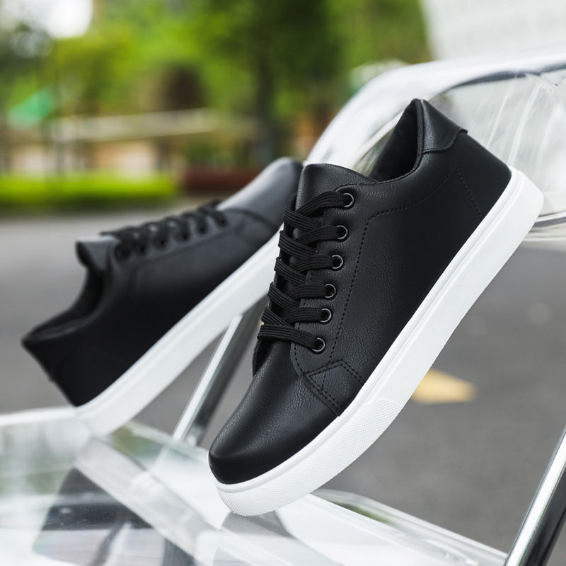 Thumbnail: Mens Casual Shoes Waterproof Non Slip Sneakers Board Shoes