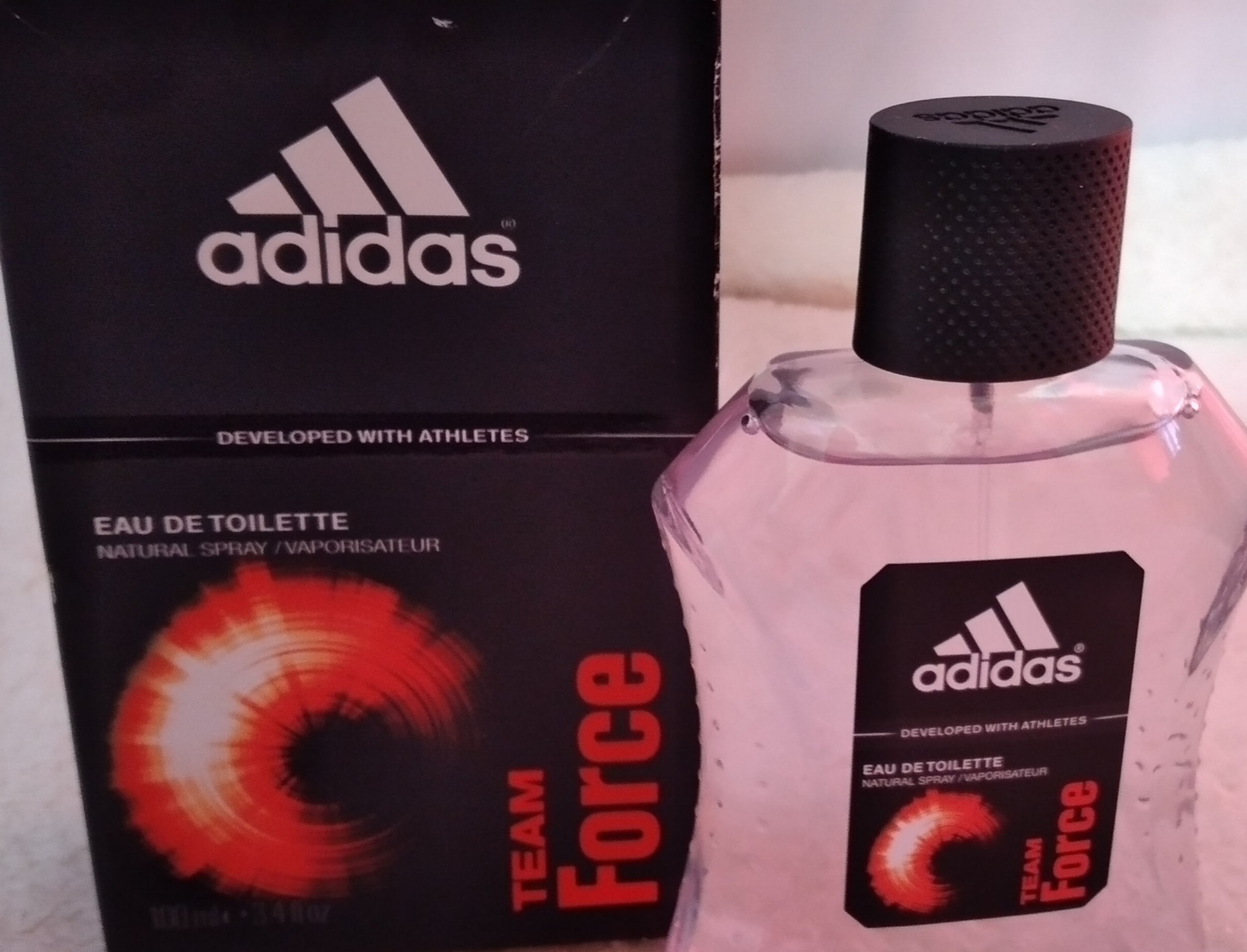Team Force 3.4 oz EDT for men- Adidas