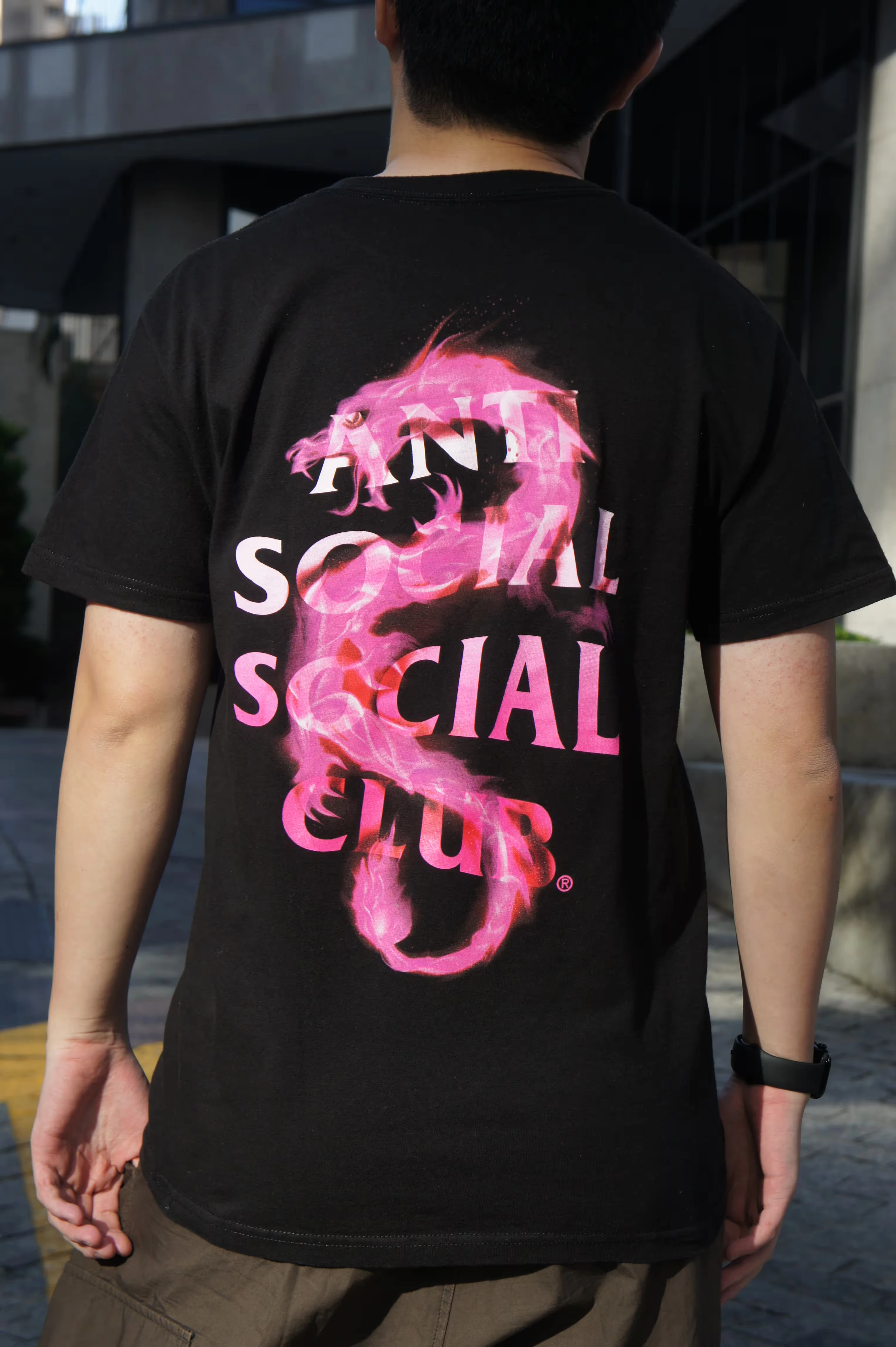 T-SHIRT ANTI SOCIAL CLUB DRAGON