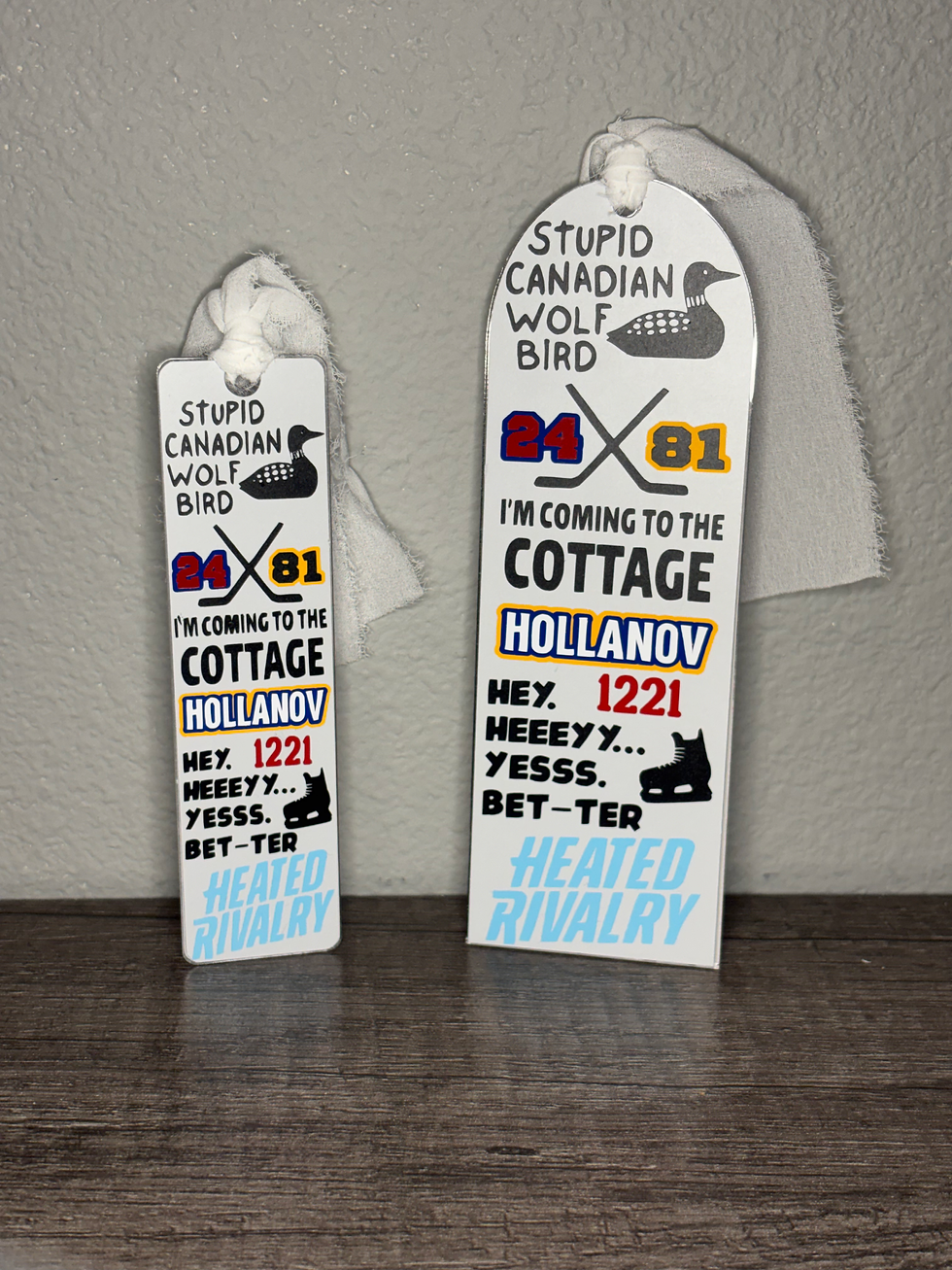 Thumbnail: Heated Rivalry bookmarks