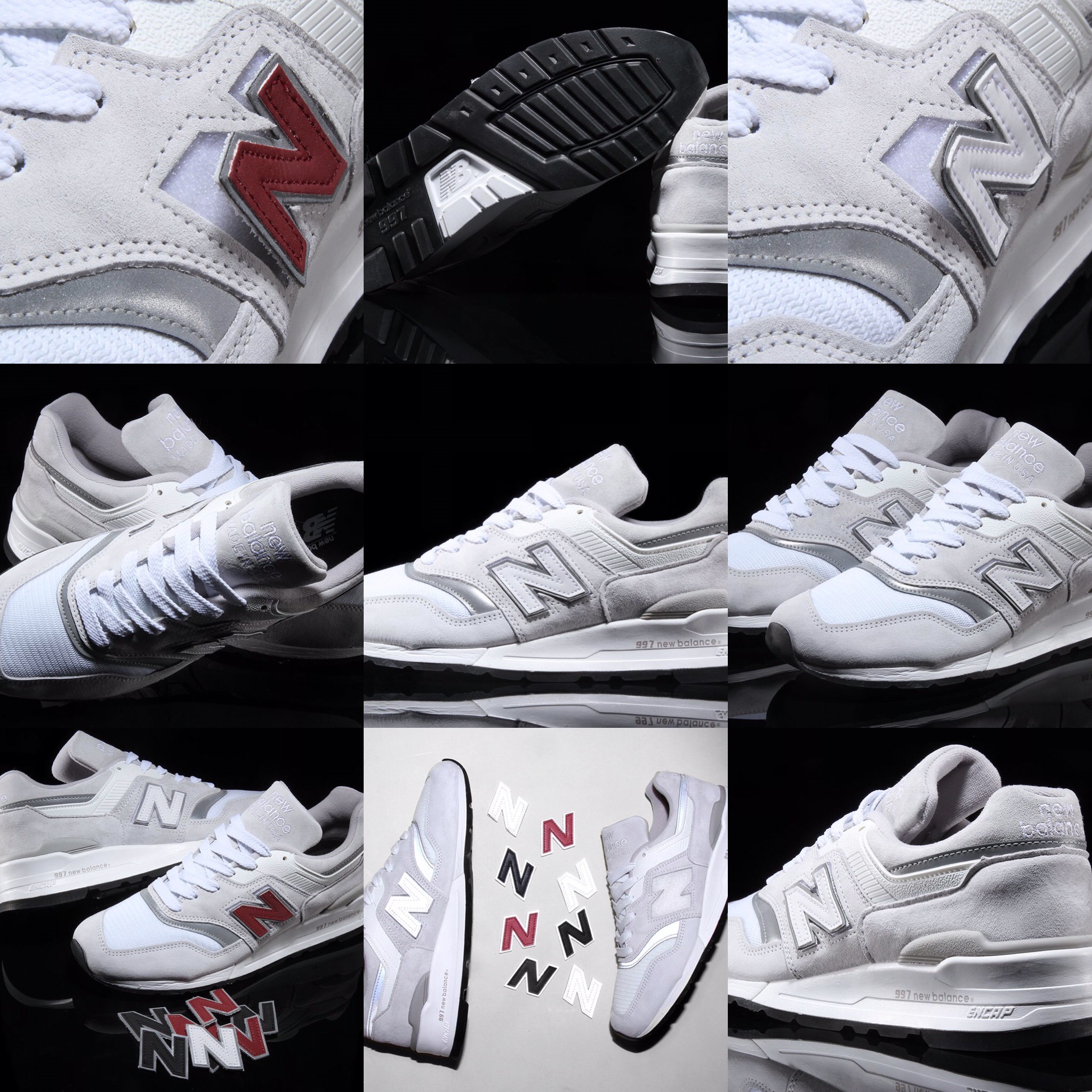 The New Balance 997 Arrives With Swappable N Logos The New Balance 997 Arrives With Swappable N Logos