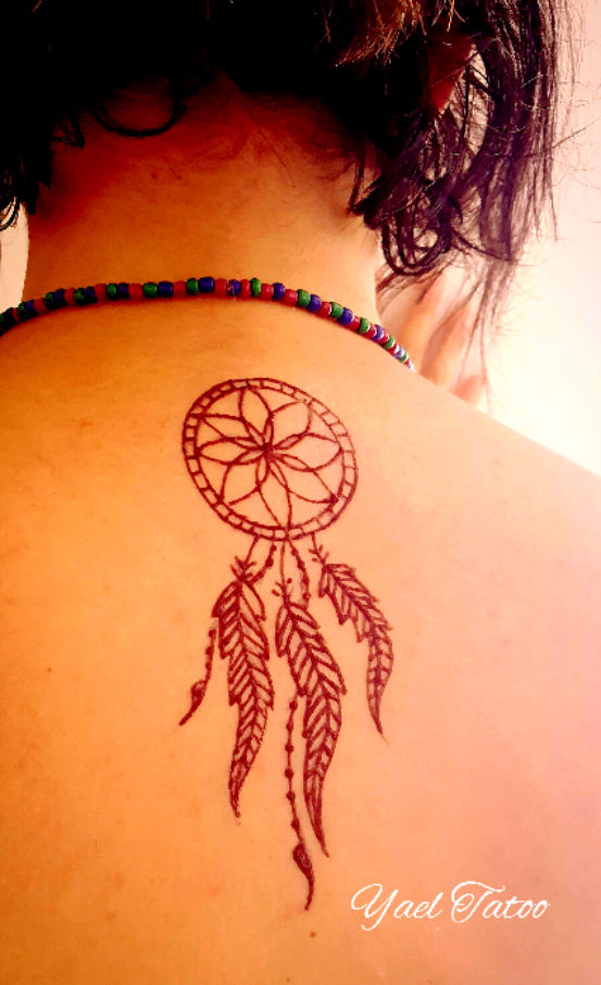 Tattoo temporaire_l'attrape rêves