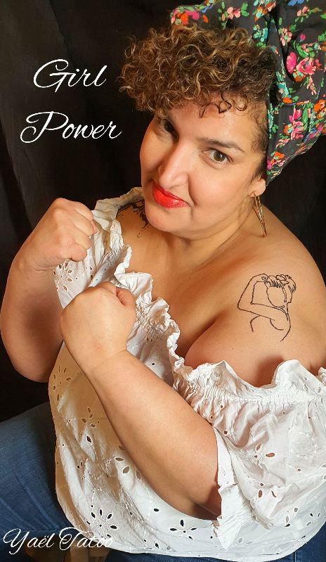Tatouage éphémère_girl power