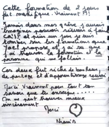 Formation tatouage éphémère témoignage écrit