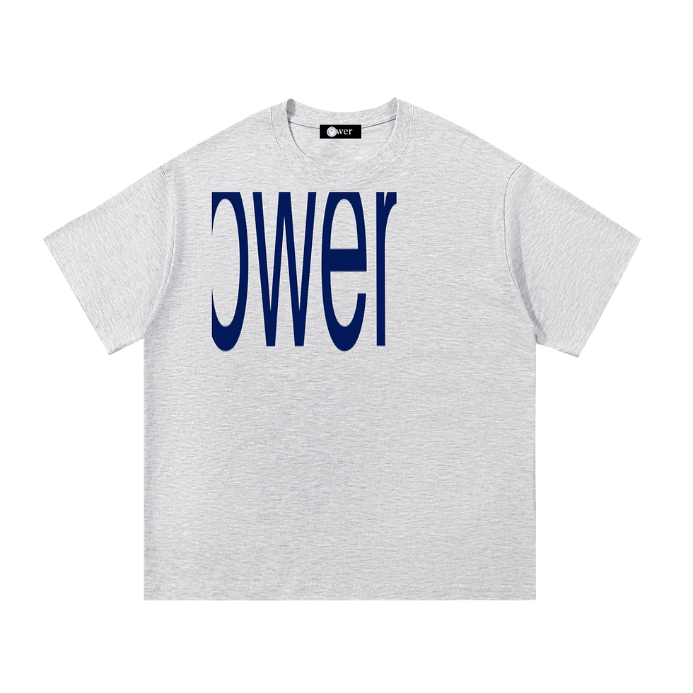 Thumbnail: BLOCKING THE BOX TEE BY OWER