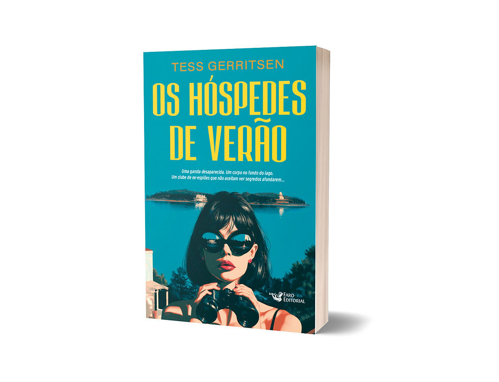 Tess Gerritsen reúne ex-agentes da CIA em novo suspense “Os hóspedes de verão”