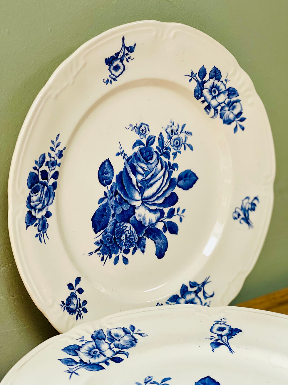 Miniature : 6 assiettes plates Amanda