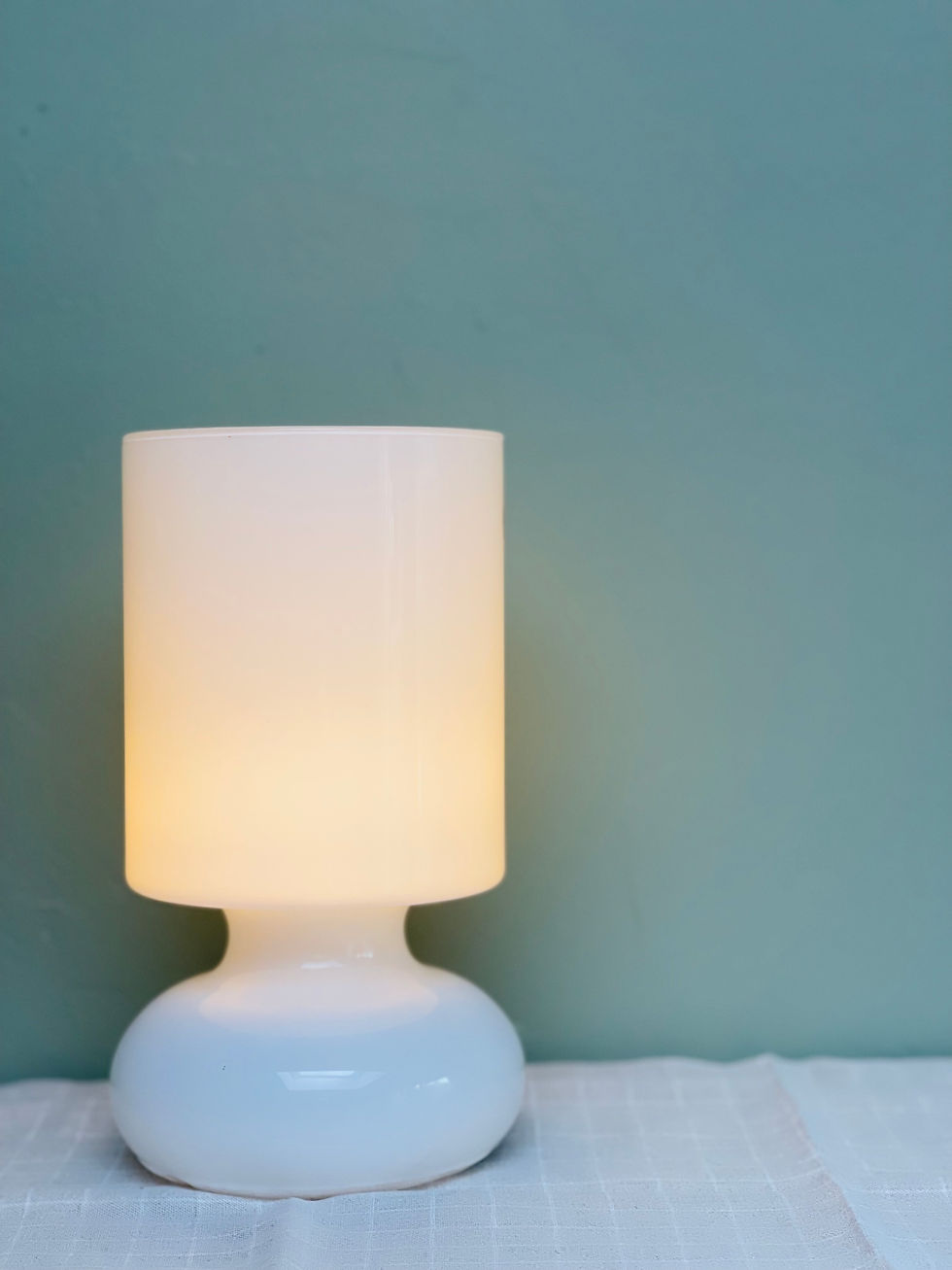 Miniature : Lampe Anna blanche