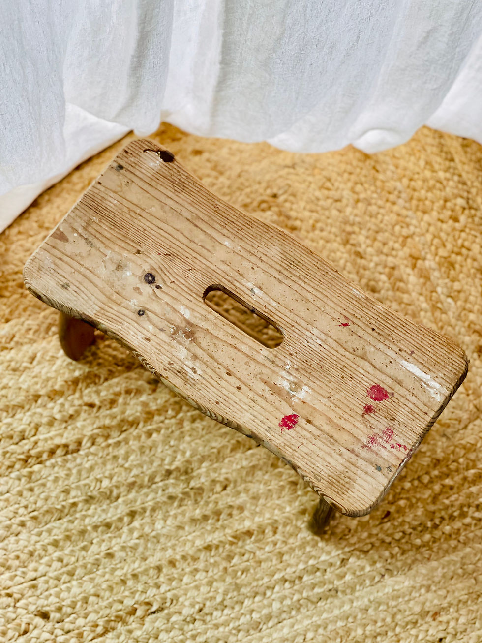 Miniature : Petit tabouret Georges