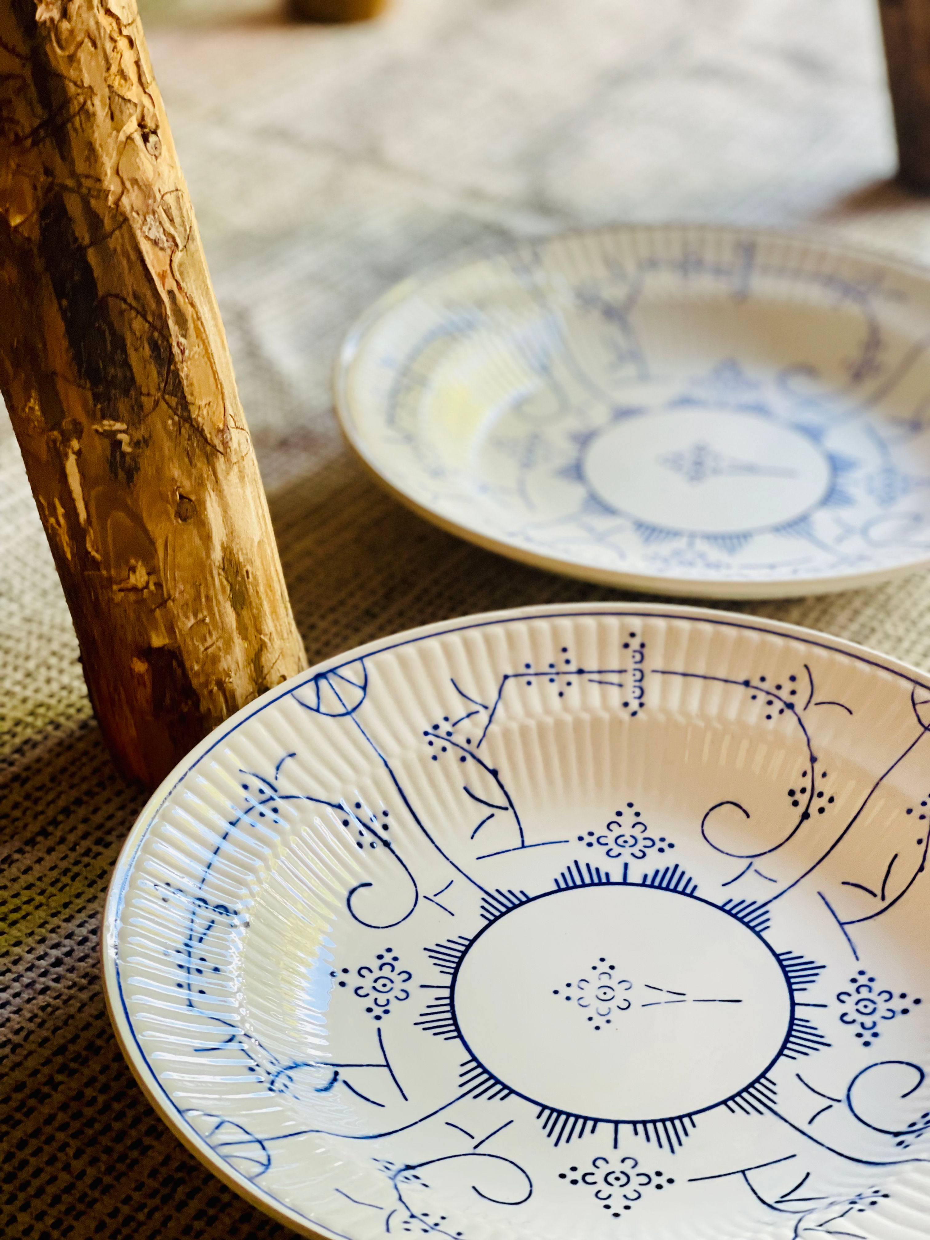 6 assiettes profondes Amélie