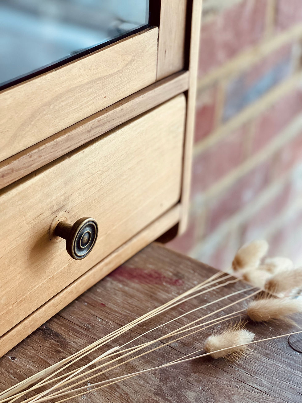 Miniature : Armoire vitrée Maeva
