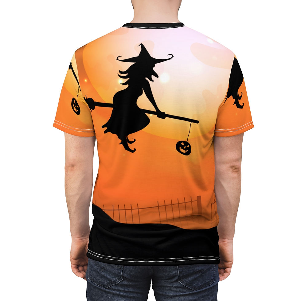Thumbnail: Trick or treat Unisex AOP Cut & Sew Tee