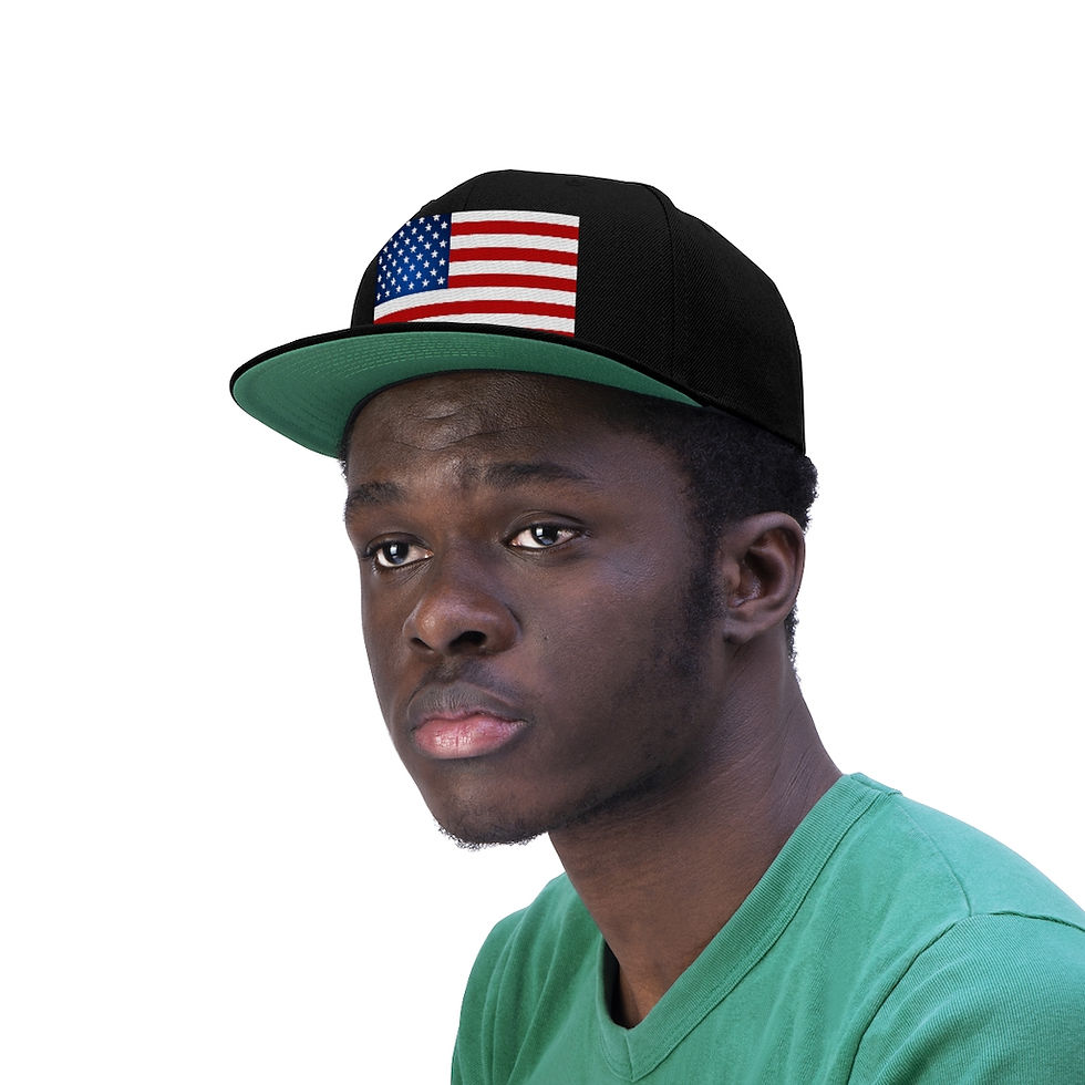 Thumbnail: Unisex Flat Bill Hat