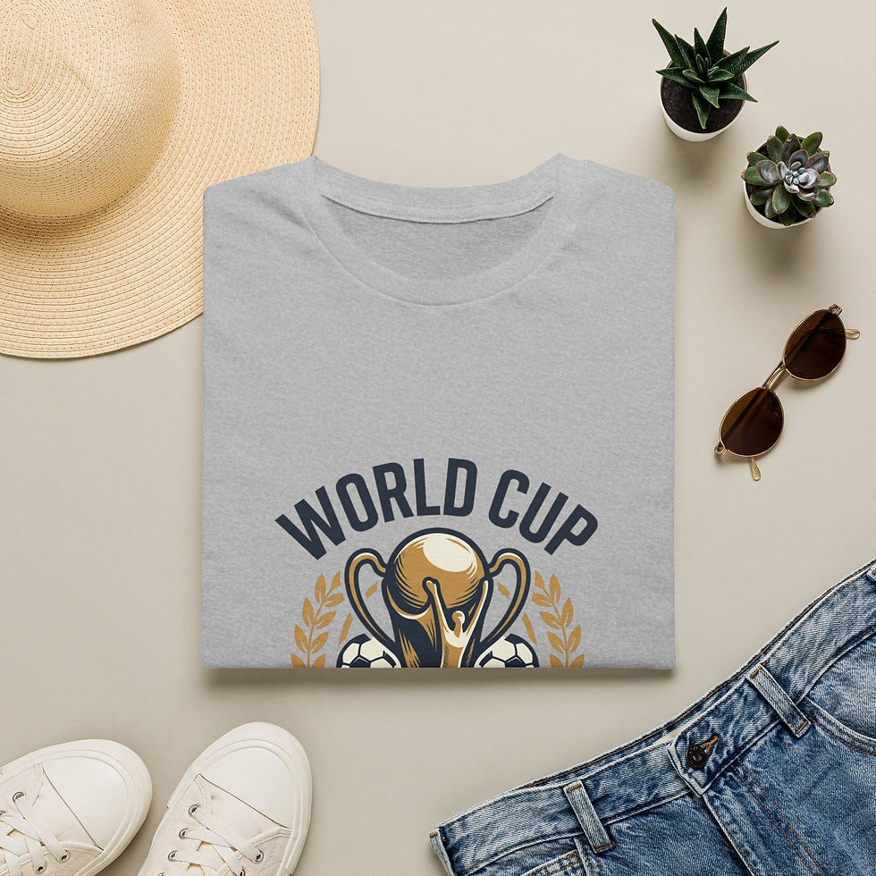 Thumbnail: World Cup Trophy T-Shirt — Soccer Champion Emblem Tee