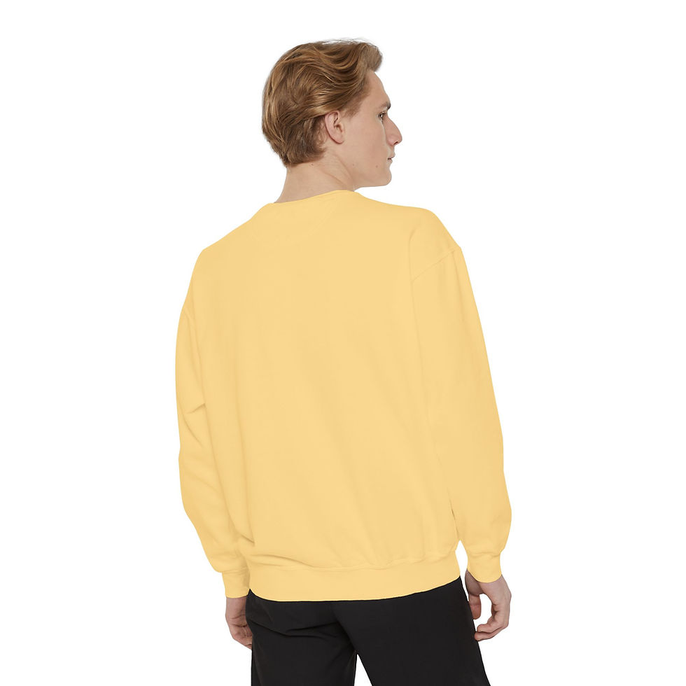 Thumbnail: KF Minimalist Embroidered Sweatshirt — Classic White Crewneck