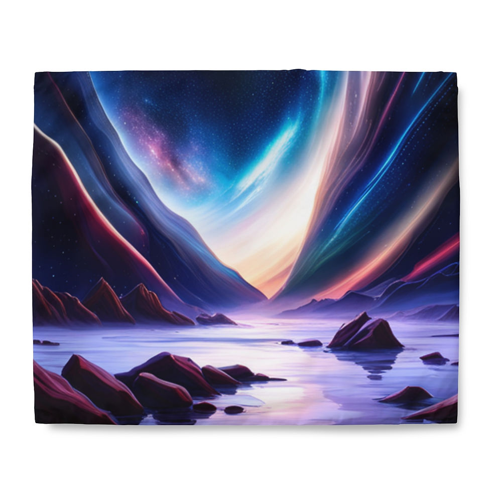 Thumbnail: Duvet Cover with nature image