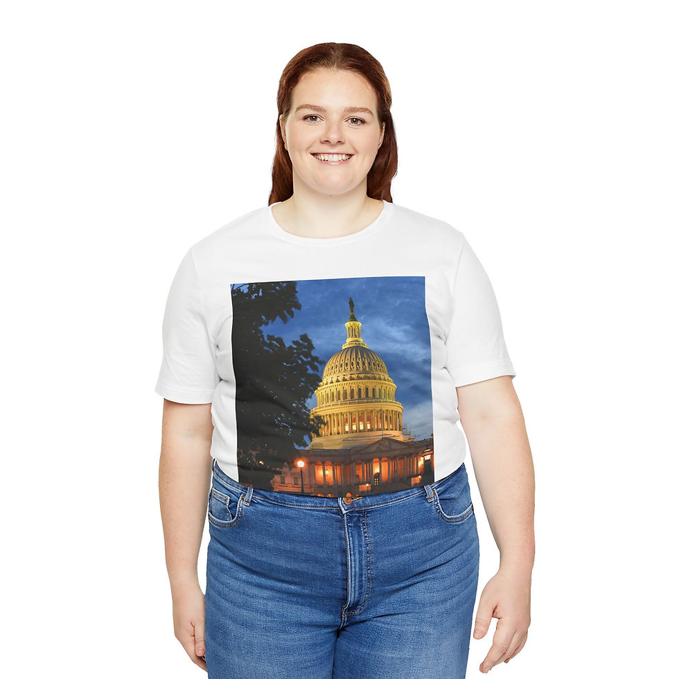 Thumbnail: (Washington, D.C.)  Unisex Jersey Short Sleeve Tee
