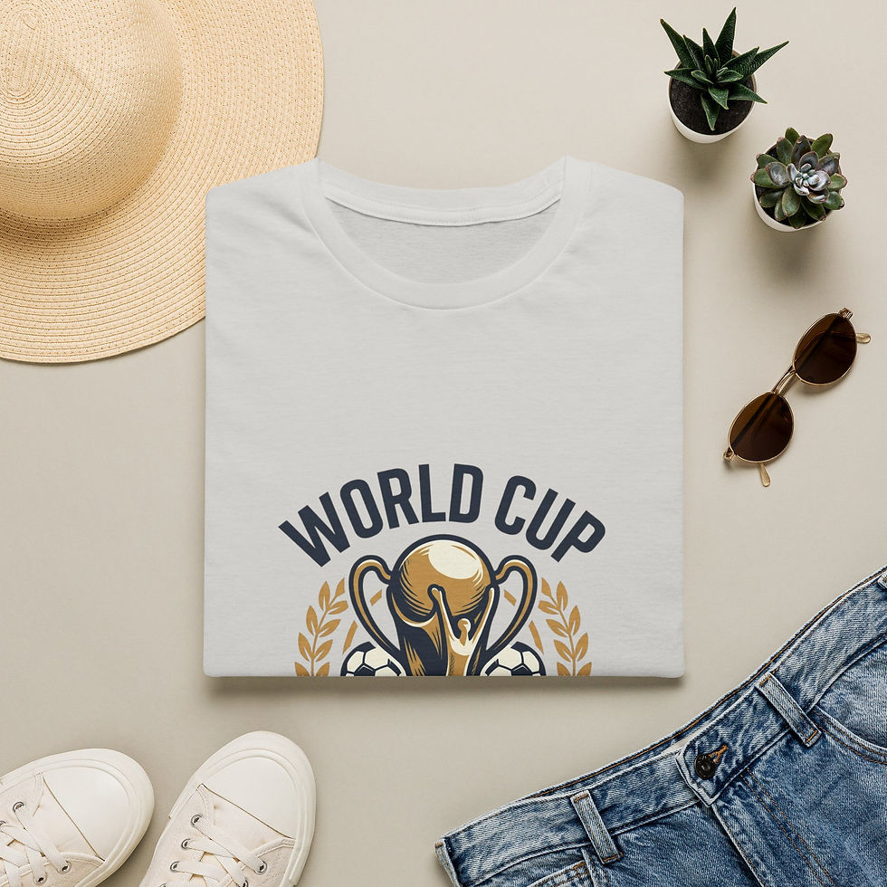 Thumbnail: World Cup Trophy T-Shirt — Soccer Champion Emblem Tee