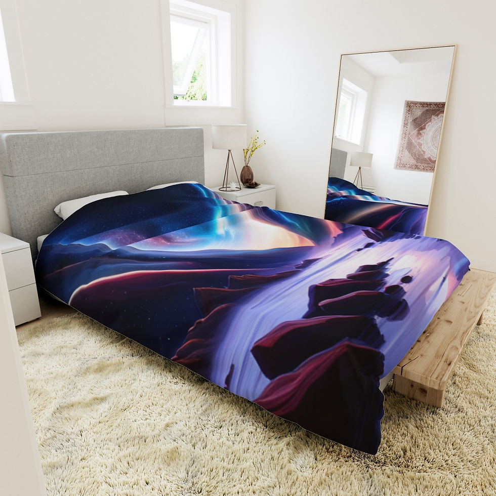 Thumbnail: Duvet Cover with nature image