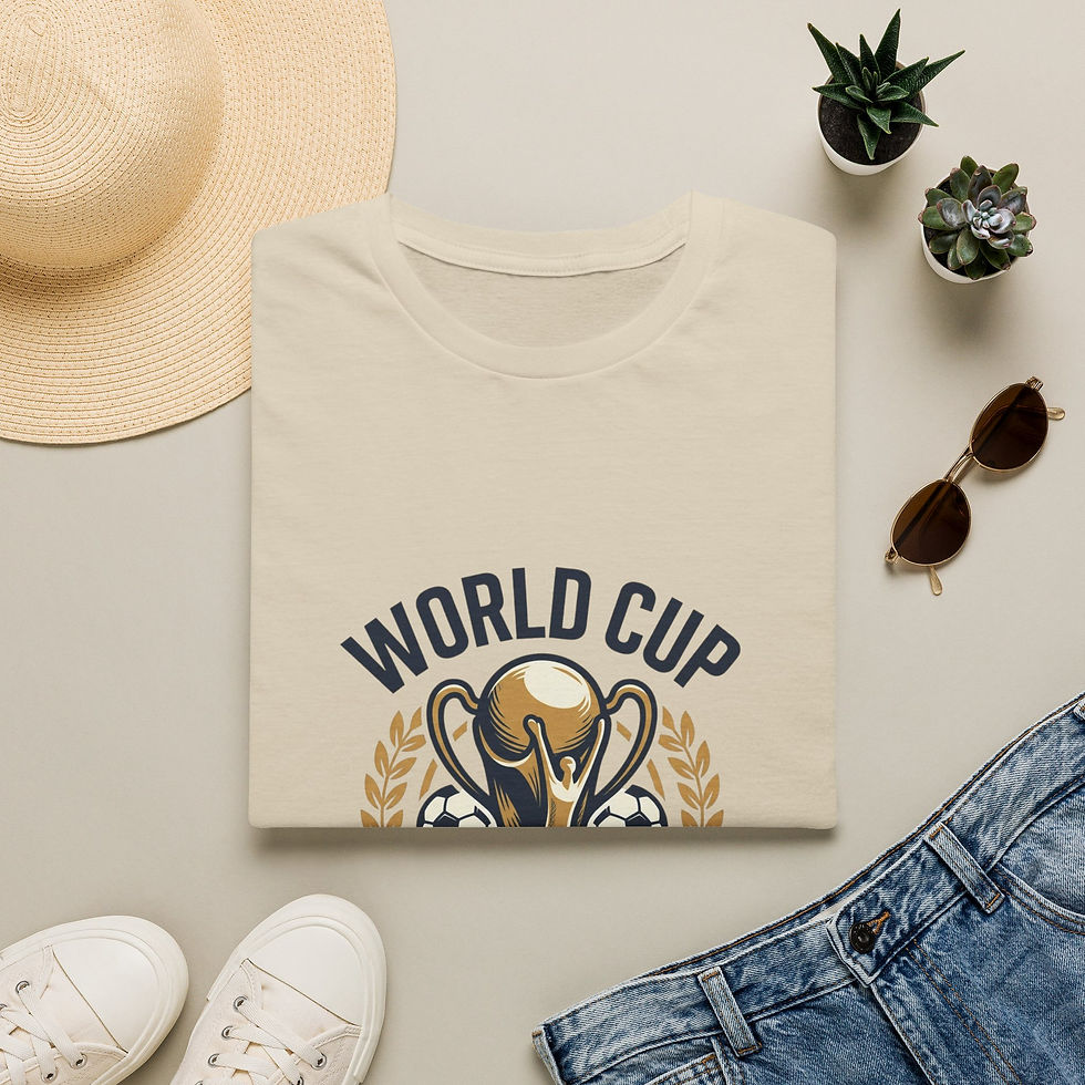 Thumbnail: World Cup Trophy T-Shirt — Soccer Champion Emblem Tee