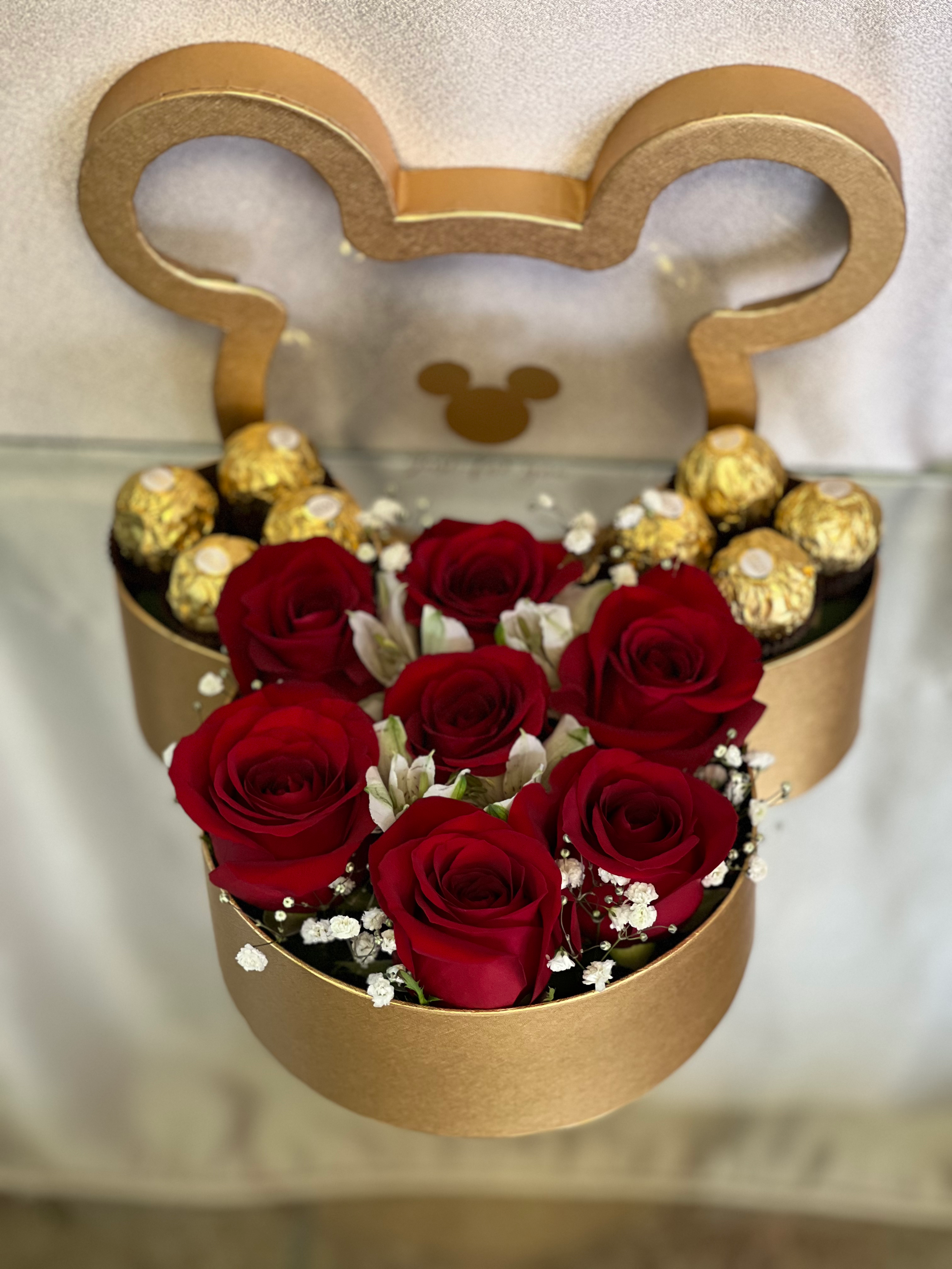 MINI MICKEY BOX GOLD