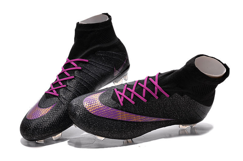 Thumbnail: Chuteira Nike Mercurial Superfly FG Preto/Roxo