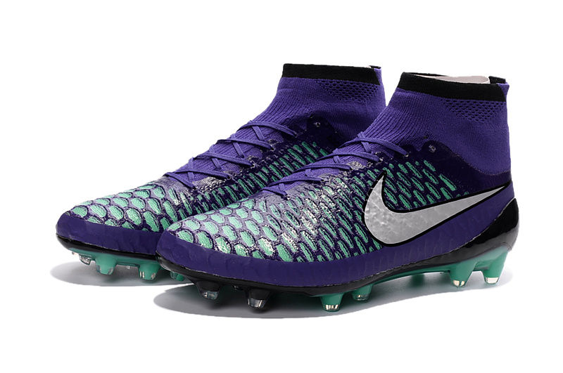 Thumbnail: Chuteira Nike Magista Obra FG Roxo/Verde