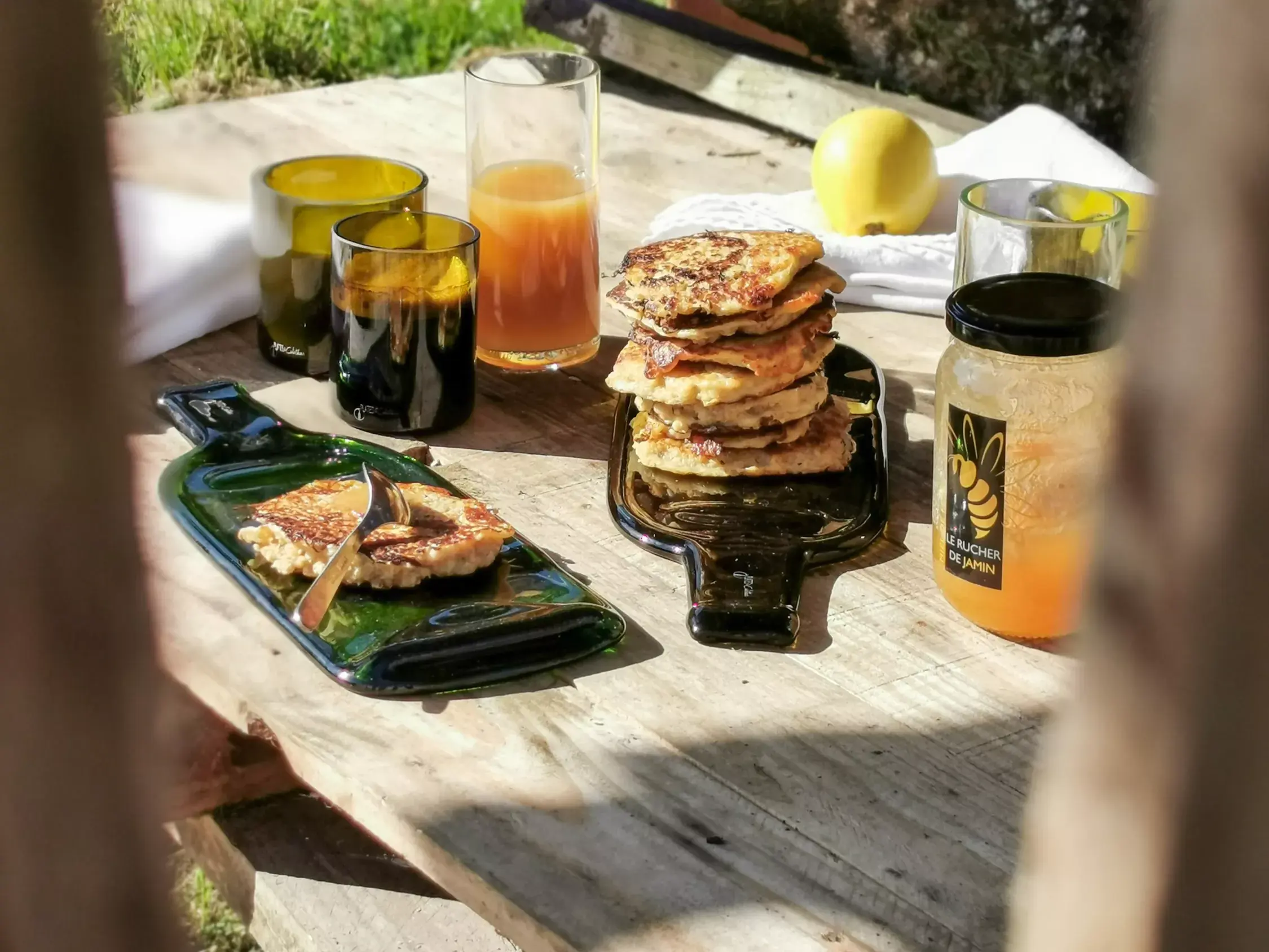 Plates Vertes "Bouteille"