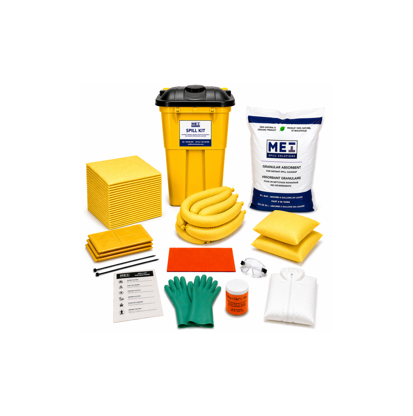 SITE SPILL STATION - HAZMAT MOBILE SPILL KIT
