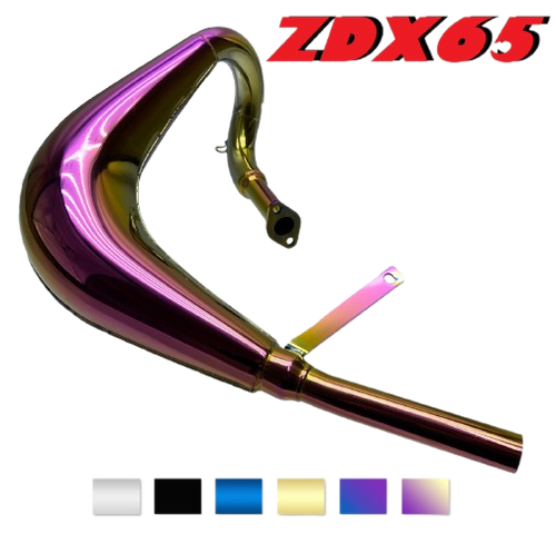 ZDX65 Expansion Chamber Performance Exhaust - For 66cc 80cc 100cc