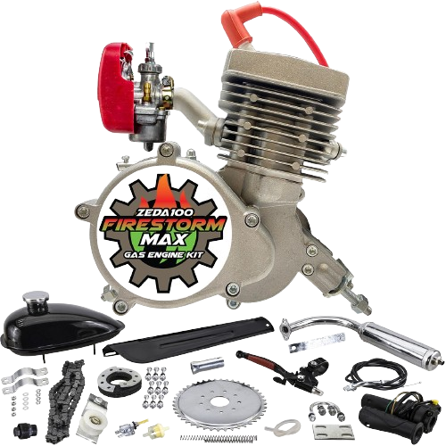 Zeda100 MAX 80/100cc YD100 - Motorized Bicycle Conversion Kit