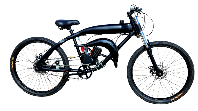 Thumbnail: A powerful Zeda 100cc 2 stroke engine combined with a sturdy comfortable .9 Gallon Felt faker frame topped off with a respons