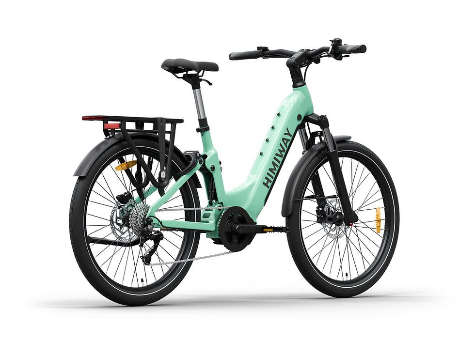 Thumbnail: Himiway A7 Pro 500W Mid Drive Commuter Electric Bike