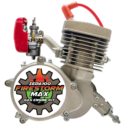 Zeda100 MAX 80/100cc YD100 - Motorized Bicycle Conversion Kit