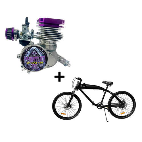 Black Zeda Dawn V2 Felt Faker Cruiser with True 85cc Phantom 85