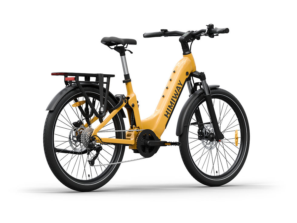 Thumbnail: Himiway A7 Pro 500W Mid Drive Commuter Electric Bike