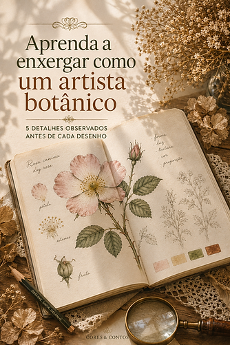 Talvez a arte botânica seja apenas uma forma mais atenta de observar a natureza. 🌿