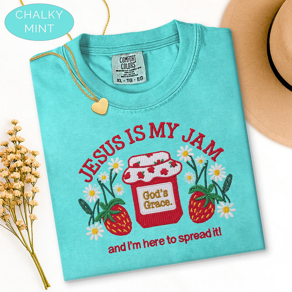 Thumbnail: Jesus Is My Jam Jesus Shirt, Comfort Colors Shirt, Christian Shirt, Funny Jesus 