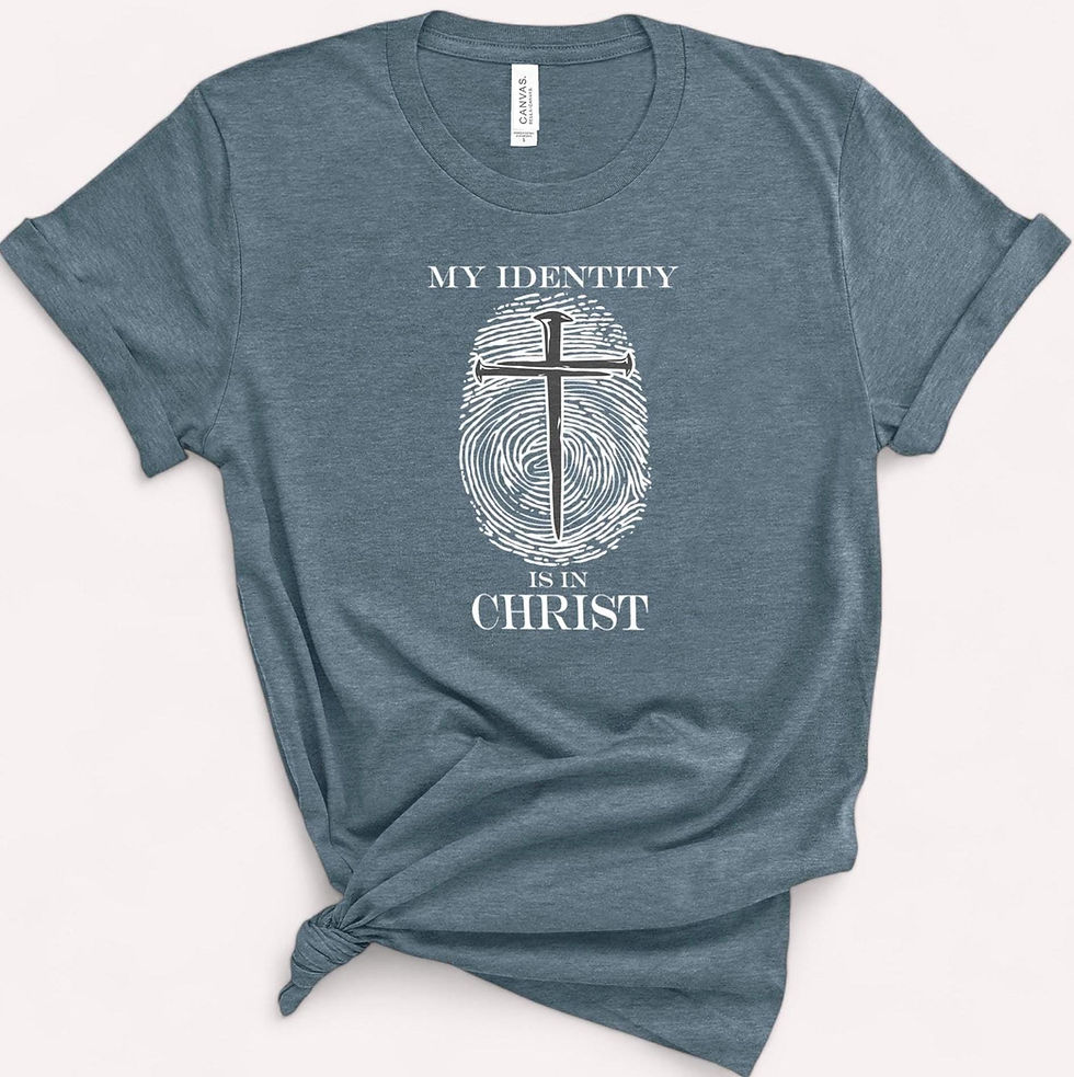 Thumbnail: My Identity Is In Christ - Faith-Filled Fashion: Christian Identity Tee for Chur
