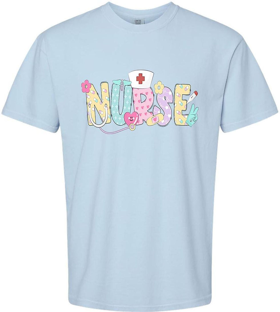 Thumbnail: Women's Nurse Tee - Trendy Nursing Shirt - Ideal Gift for Nurses