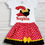 Thumbnail: Minnie birthday inspire outfit, Mouse Ears girls outfit, Minnie personalized dre