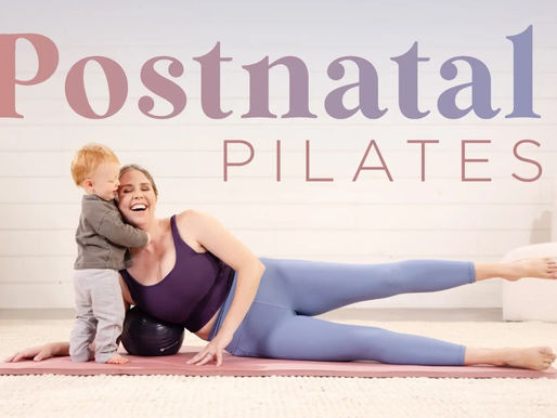 Pilates for Post-Partum? Research finds improved pelvic floor function, energy, mood and fitness.