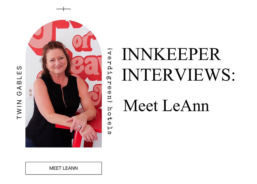 Innkeeper Interviews: Meet LeAnn