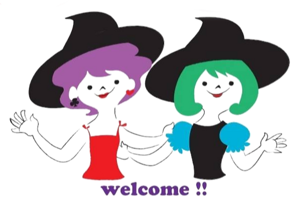 林 ゆみこ氏  個展 「魔女と魔女っ子べったん展」描き下ろし アイコン yumiko shizuka