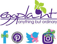 Eggplant holiday icons