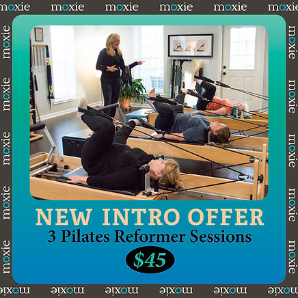 New Intro Offer 3 Pilates Reformer Sessions $45