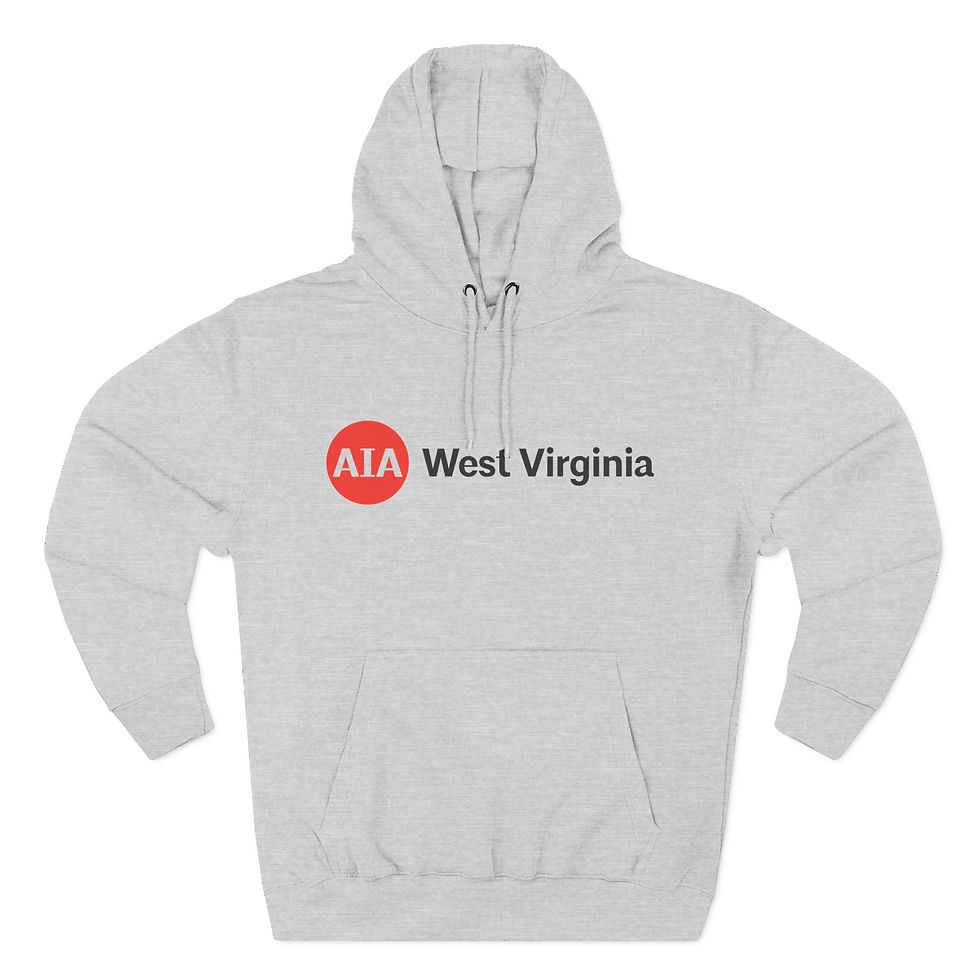 Thumbnail: AIA West Virginia Hoodie — Architect Association Logo Pullover