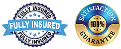 Fully Insured and Satisfaction Badges
