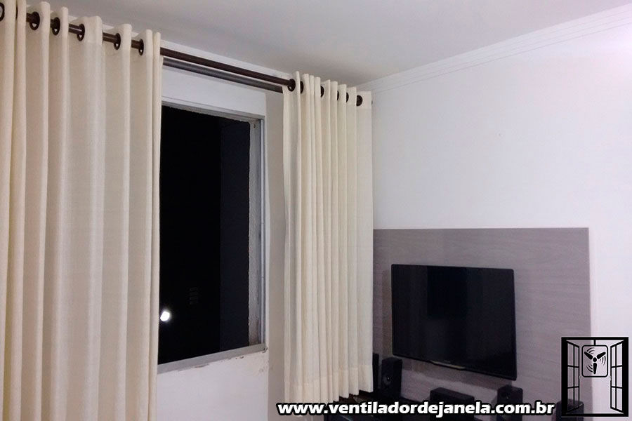 refrescar a casa durante a noite